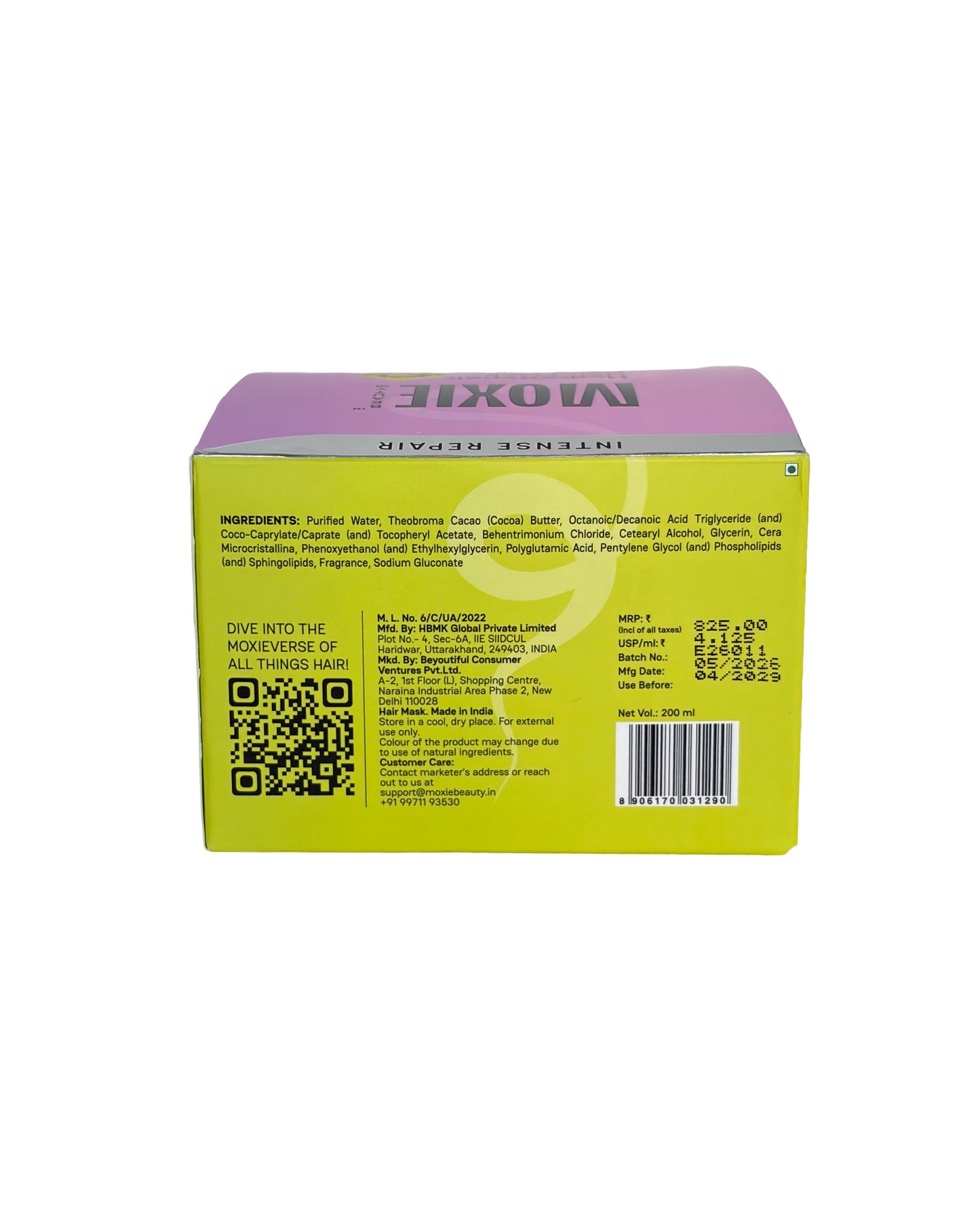 HydroRepair Hair Mask 200ml