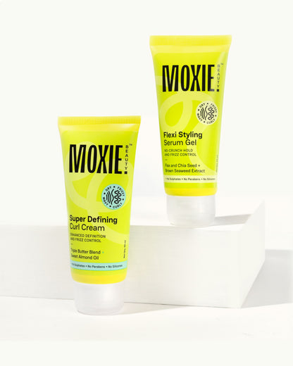 Curly Vibe Setter Duo (Cream + Gel): Travel Size