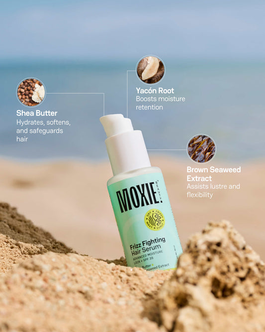 Moxie Beauty Frizz Fighting Hair Serum for smooth frizz-free hair