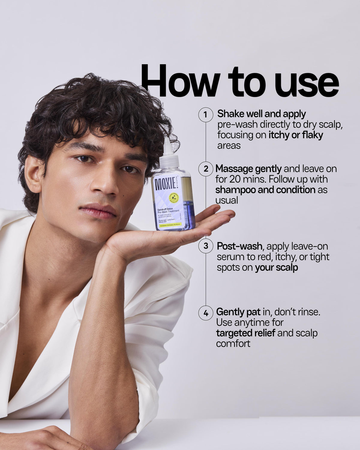 How to use Moxie Beauty Scalp Treatment Serum Duo for best scalp care results