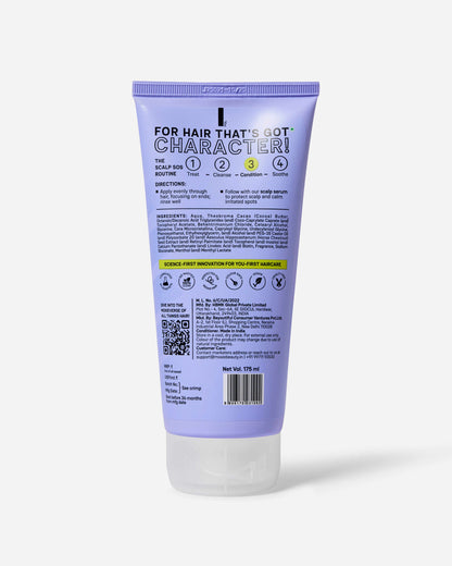 
Moxie Beauty Moisture Restoring Conditioner back product with ingredients and directions