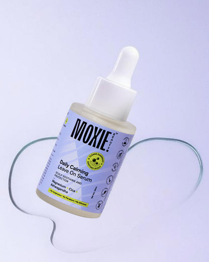 
Moxie Beauty Daily Calming Leave On Scalp Serum for soothed healthy scalp