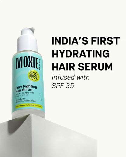Moxie Beauty Frizz Fighting Hair Serum for smooth frizz-free hair