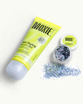Moxie Hold My Sparkle Hair Glitter Duo Styling Serum & Gel Set for Wavy & Curly Hair