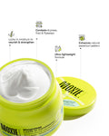 Leave-In Conditioner benefits: combats dryness, frizz, locks in moisture, and enhances natural wave