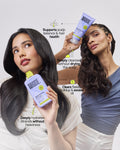 
Moxie Scalp SOS Wash Duo Benefits Dandruff Control, Itch Relief & Healthy Scalp for Curly Hair