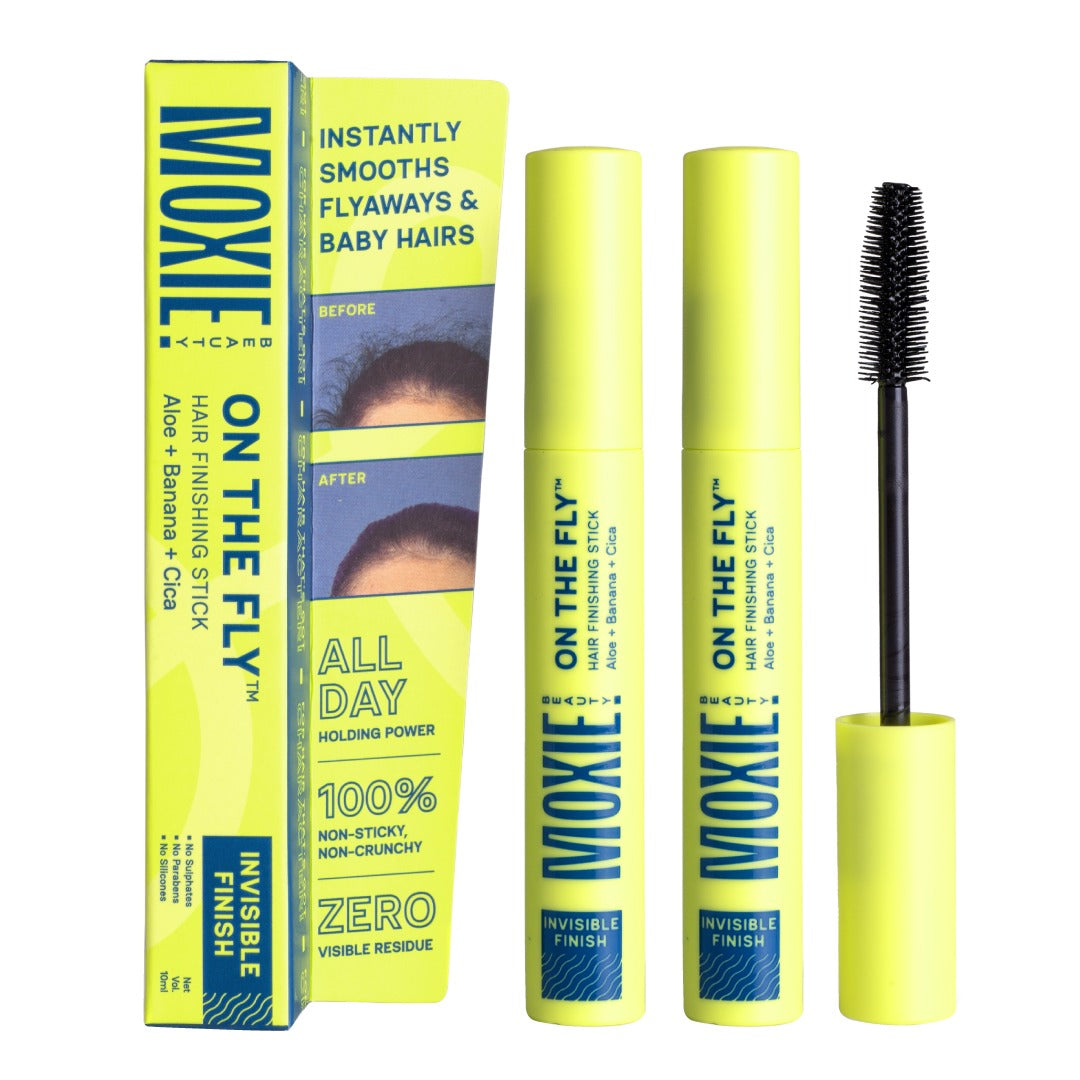 Moxie Beauty On The Fly Hair Finishing Stick pack of 2 lifestyle photo