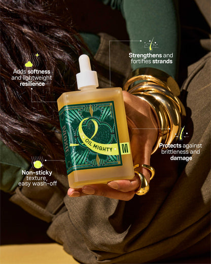 Moxie Beauty Power Champi Routine hair oil benefits for strong nourished hair
